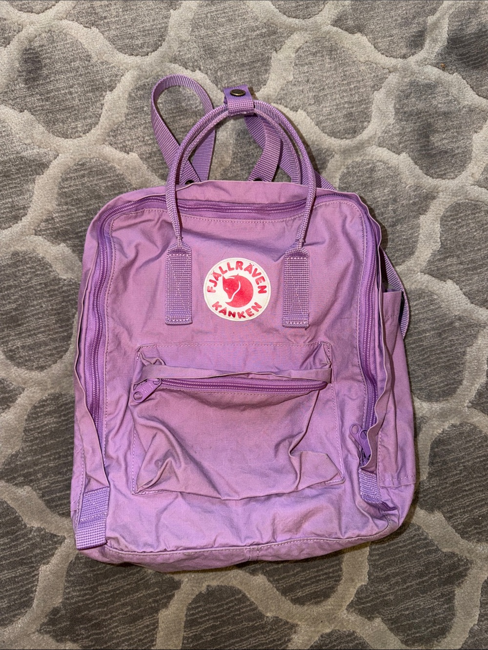 Fjallraven Kånken Backpack in Lavender Purple